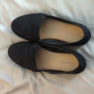 Black Torrid loafers